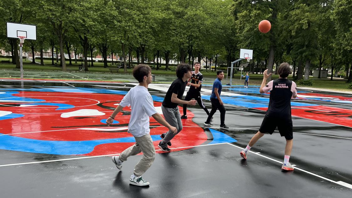 Basket pour la pluie store